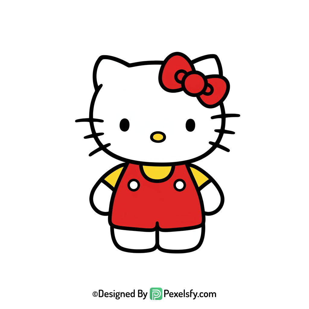 hello kitty png image with toy, transparent