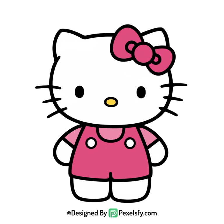 hello kitty png image adorable look, transparent