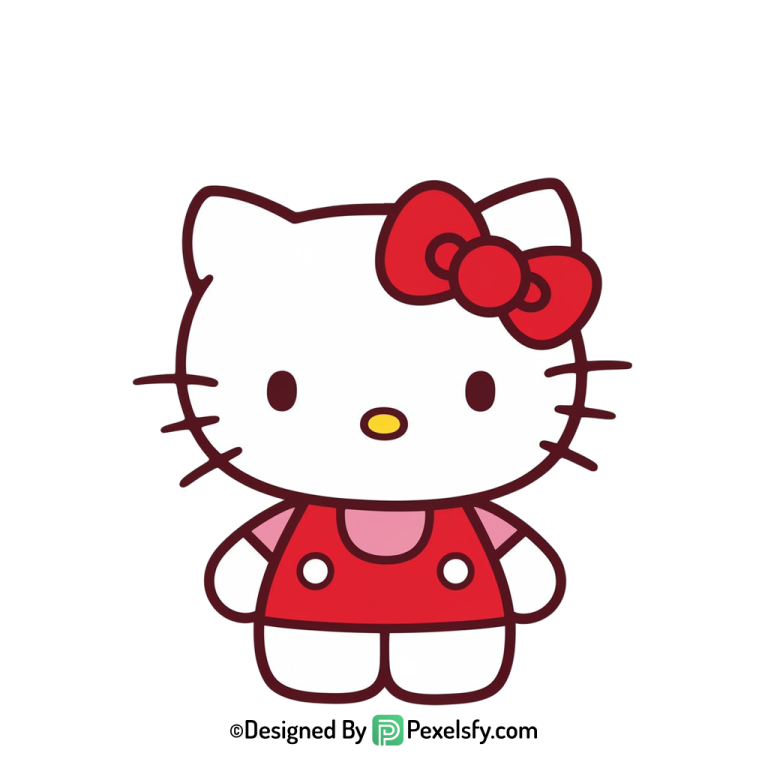 hello kitty png image with friends, transparent