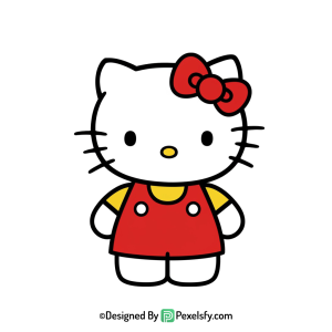 hello kitty png image clipart style, transparent