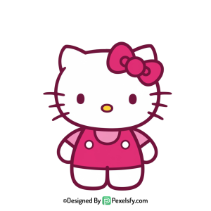 hello kitty png image for kids, transparent