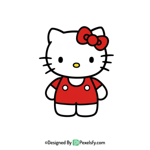 hello kitty png image fashion style, transparent