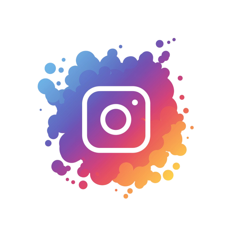 instagram splash png logo free, insta transparent