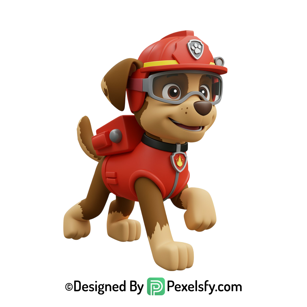 Paw patrol png imágenes con colores vivos,