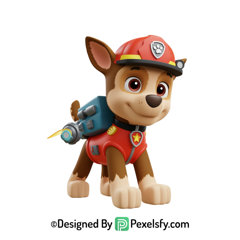 Paw patrol png imágenes estilo dibujo animado,