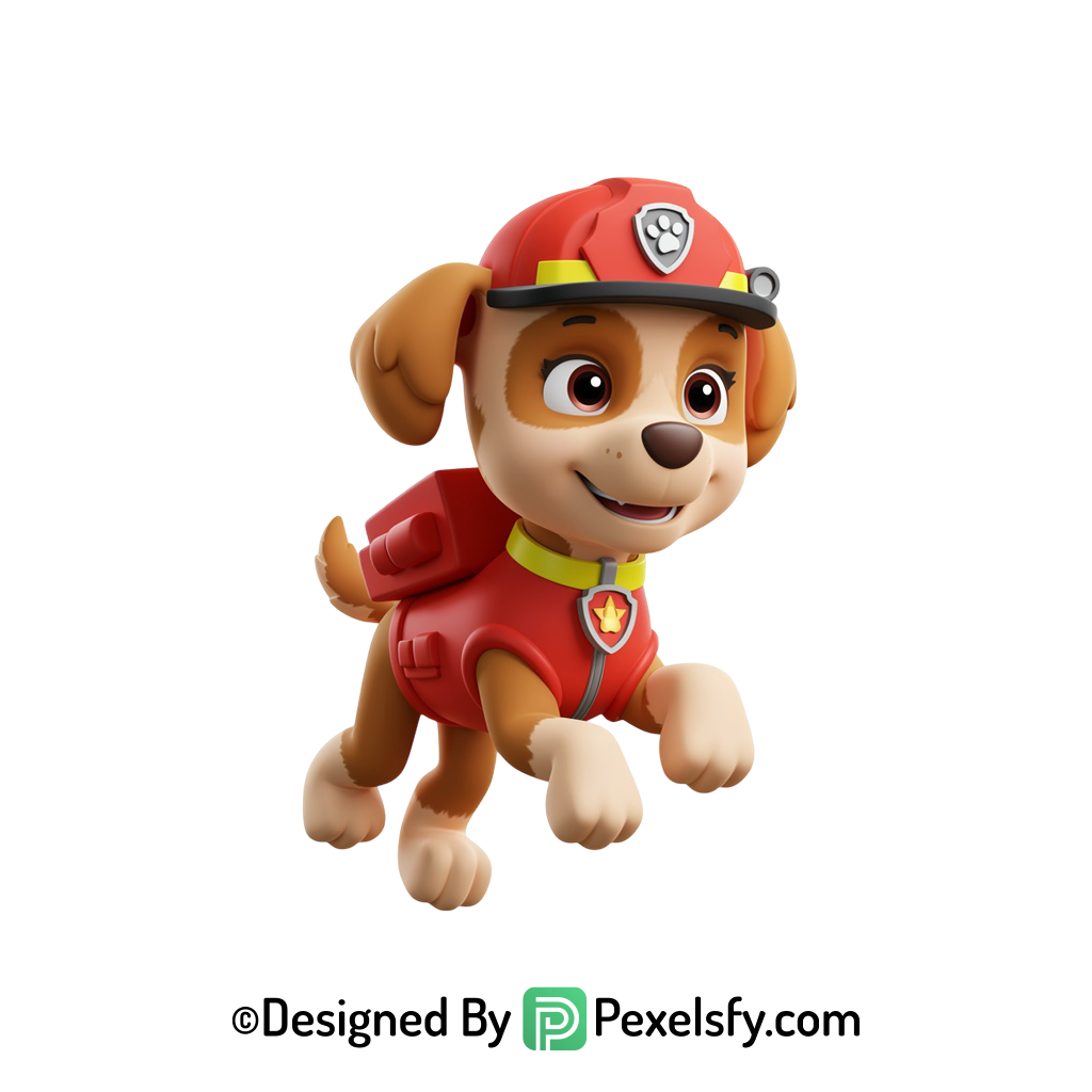 Paw patrol png imágenes para posters infantiles,