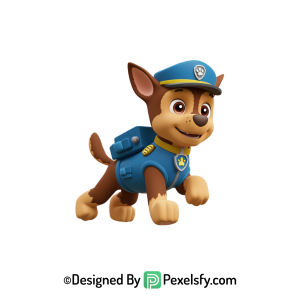 Paw patrol png imágenes estilo caricatura, transparente