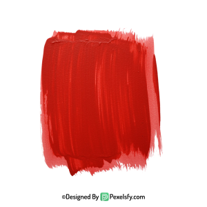 red paint brush png abstract shape, transparent