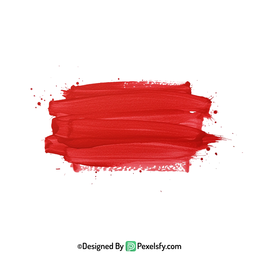 red paint brush png clipart download, transparent