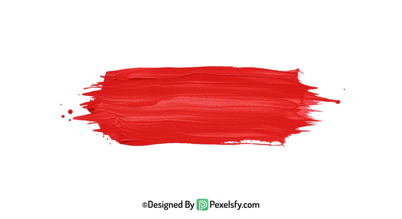 red paint brush png free file, transparent