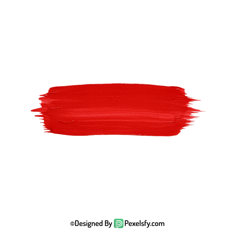 red paint brush png for backgrounds, transparent