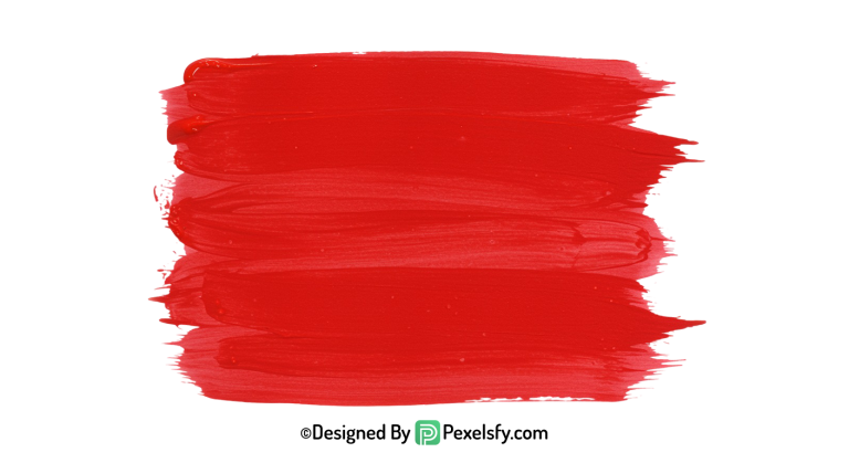 red paint brush png transparent background, transparent