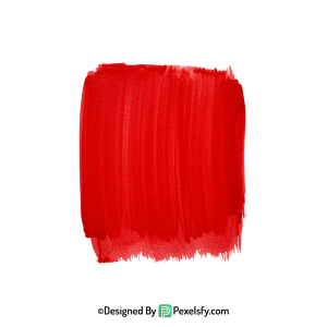 red paint brush png paint smear, transparent
