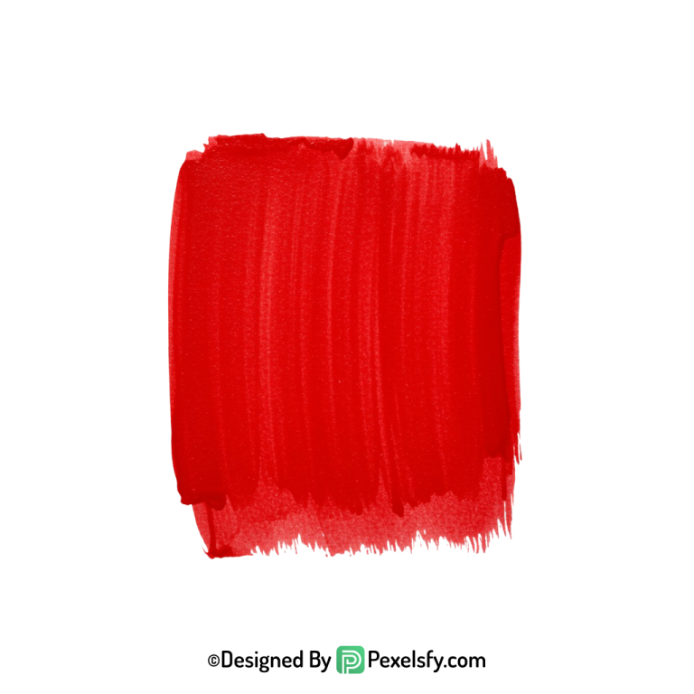 red paint brush png paint smear, transparent