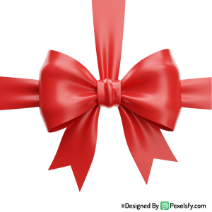 Red Ribbon PNG for Packaging Design, transparent