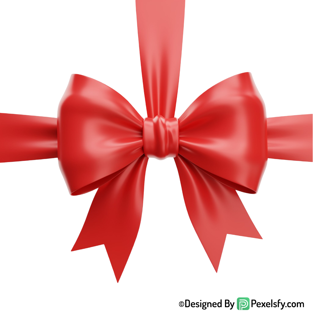 Red Ribbon PNG for Packaging Design, transparent