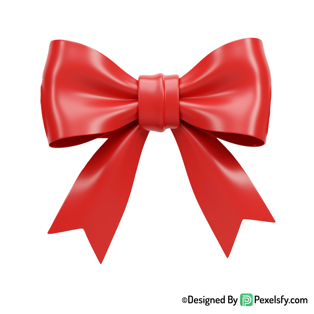 Glossy Red Ribbon PNG Clipart, transparent background