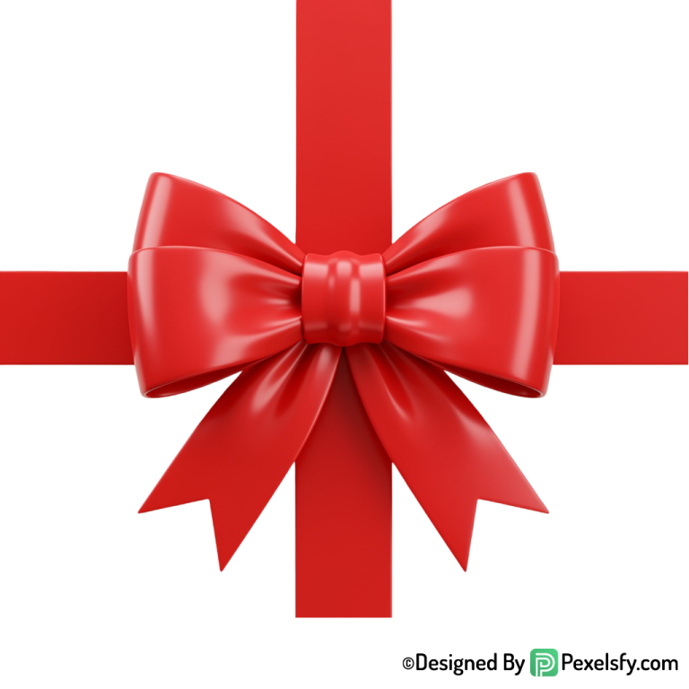 Red Ribbon PNG Artistic Style, transparent background