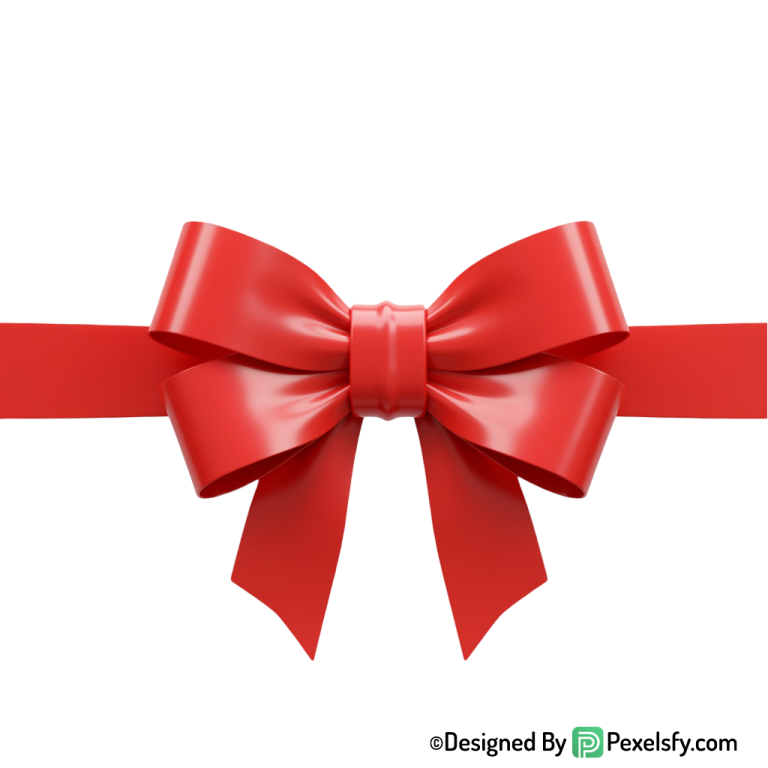Red Ribbon PNG for Gift Wrap, transparent