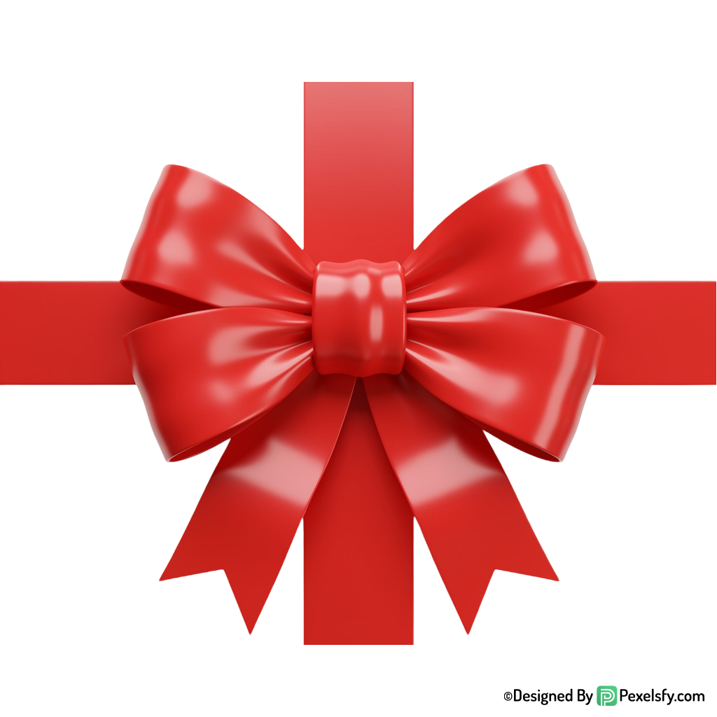 Red Ribbon PNG High Quality, transparent background