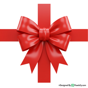 Red Ribbon PNG in HD Format, transparent
