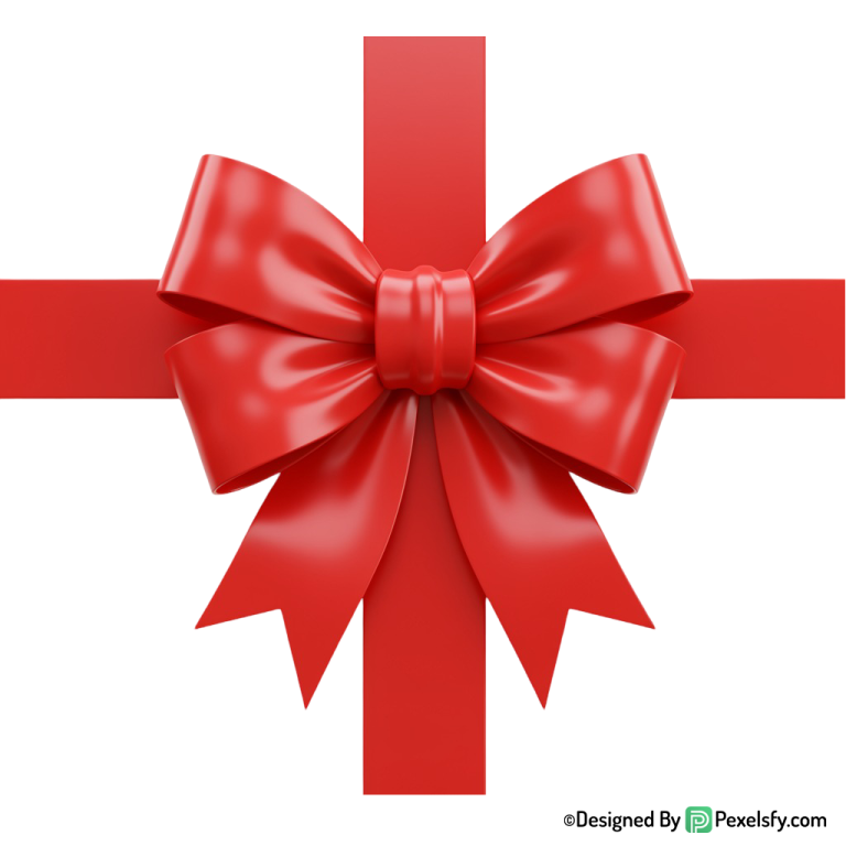 Red Ribbon PNG in HD Format, transparent