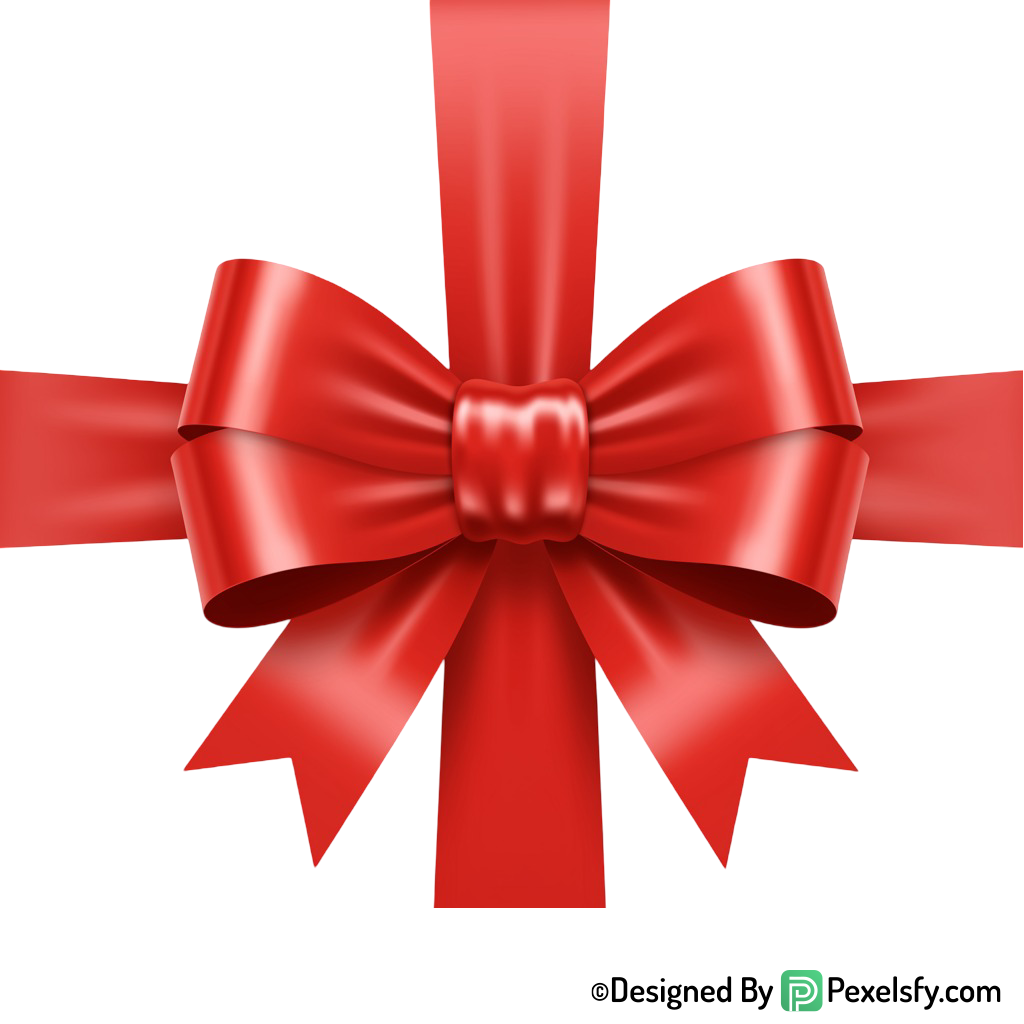 Red Ribbon PNG Minimalist Style, transparent background