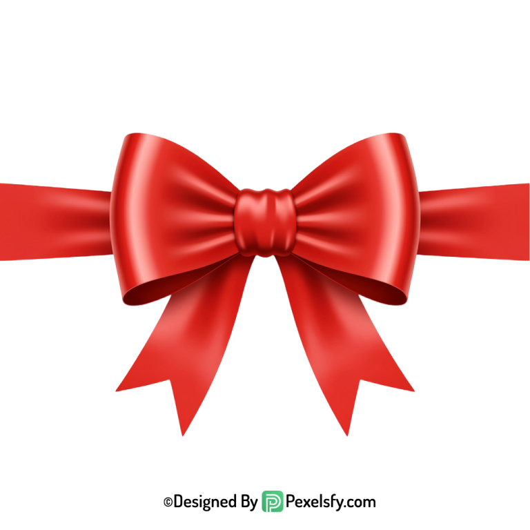 Red Ribbon PNG Smooth Finish, transparent background