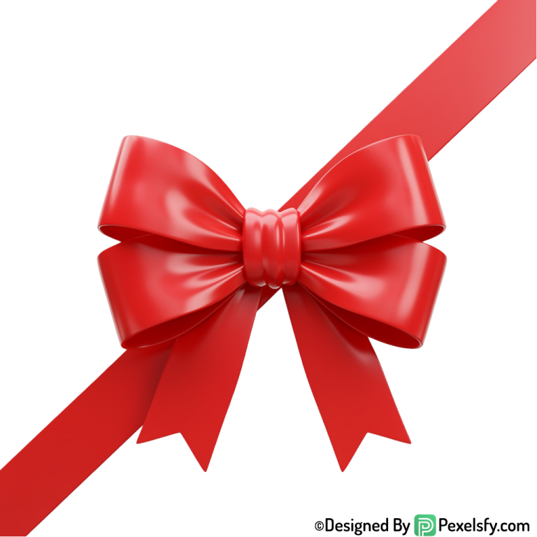 Red Ribbon PNG Classic Style, transparent background