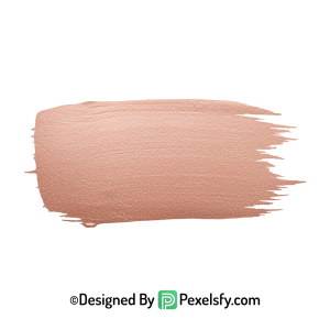 Rose Gold Paint Brush PNG Graphic, transparent