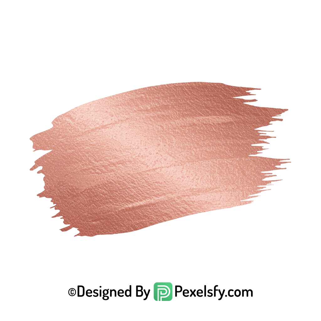 Rose Gold Paint Brush PNG Transparent, transparent
