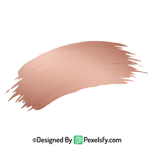 Rose Gold Paint Brush PNG Artistic, transparent
