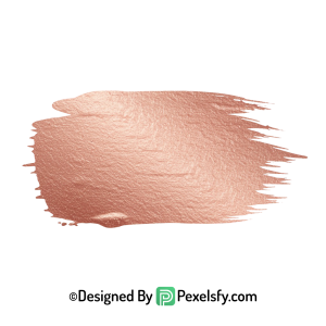 Rose Gold Paint Brush PNG Brush Art,