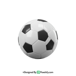Soccer PNG Image with Highlights, football transparent