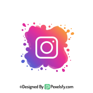 Splash Instagram Logo PNG High Quality transparent