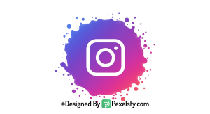 Creative Splash Instagram Logo PNG Pack transparent