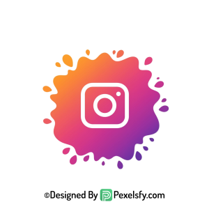 Instagram Splash Logo PNG Vector Option transparent