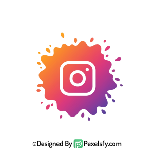 Insta Splash Logo PNG for Design transparent