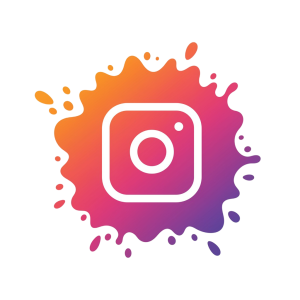 Instagram Splash PNG Logo Overlay, insta transparent
