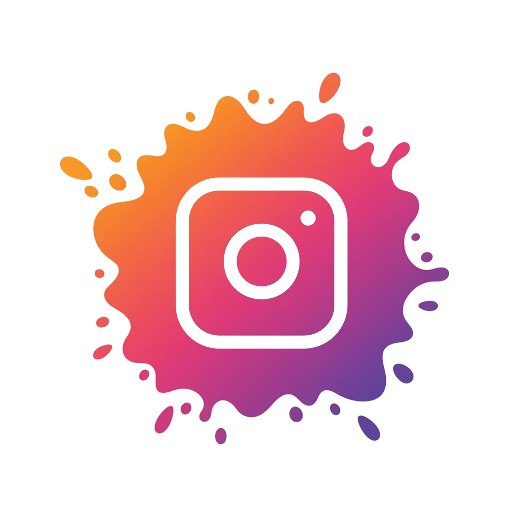 Instagram Splash PNG Logo Overlay, insta transparent