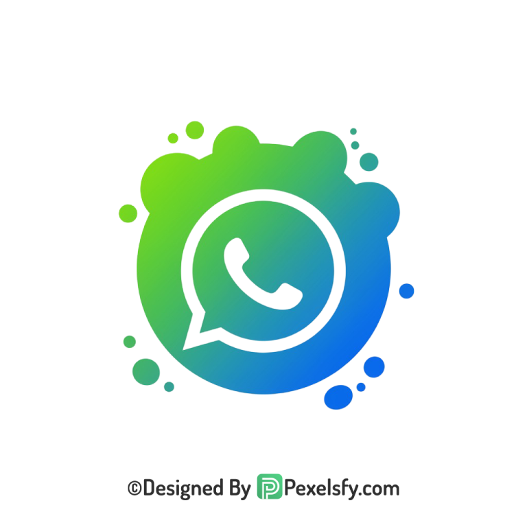 Splash WhatsApp Logo PNG Transparent Background