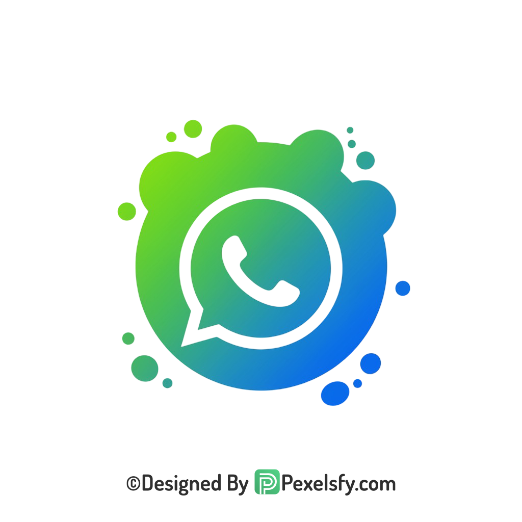 Splash WhatsApp Logo PNG Transparent Background