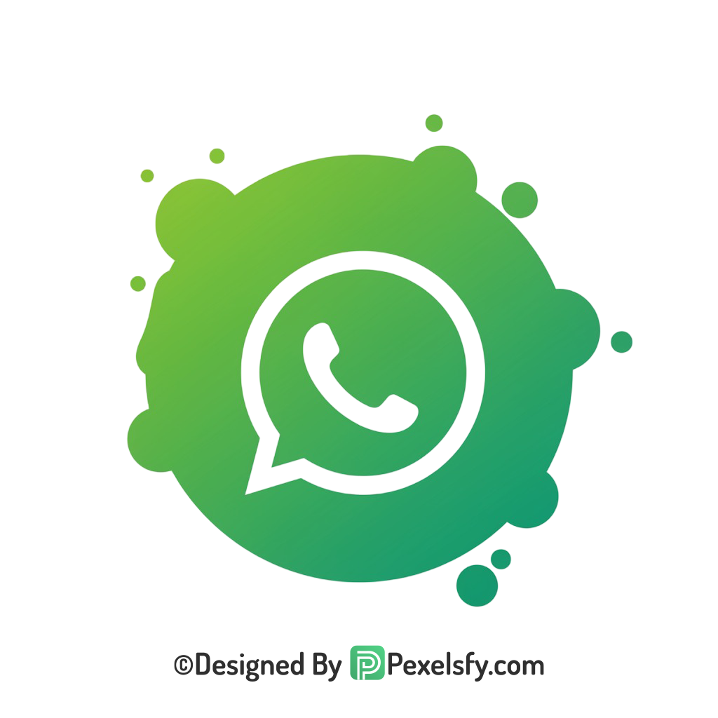 Splash WhatsApp Logo PNG for Designers