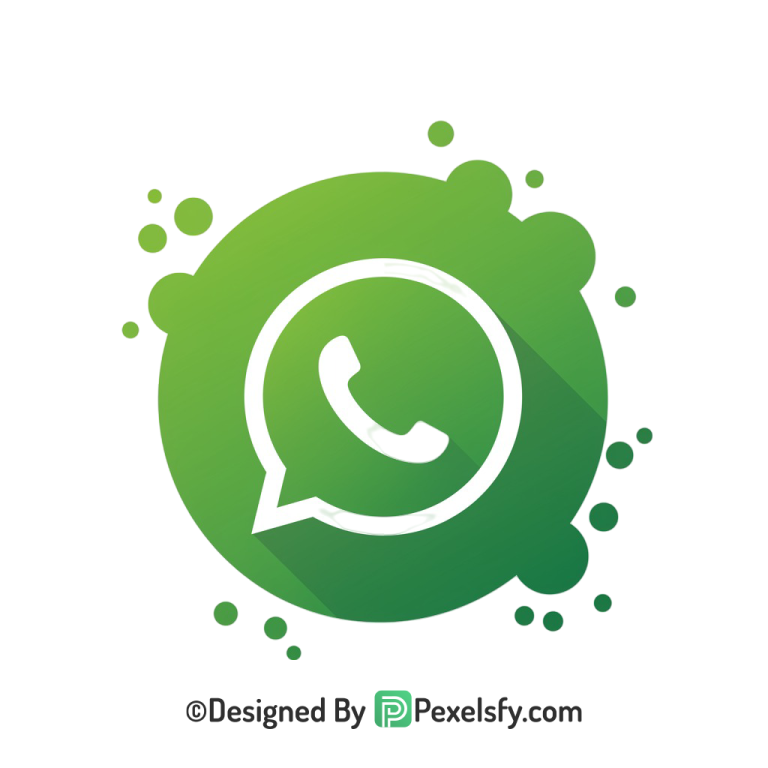 Splash WhatsApp Logo PNG Transparent Layer