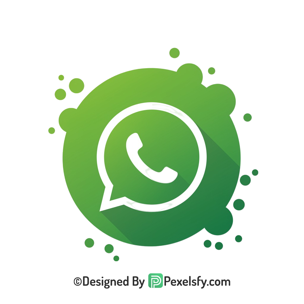 Splash WhatsApp Logo PNG Transparent Layer