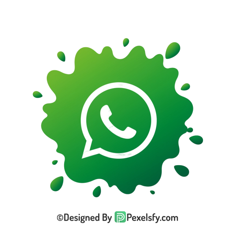 Splash WhatsApp Logo PNG for Web