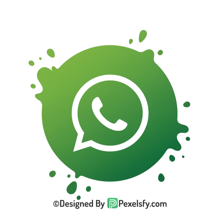 Splash WhatsApp Logo PNG for Print