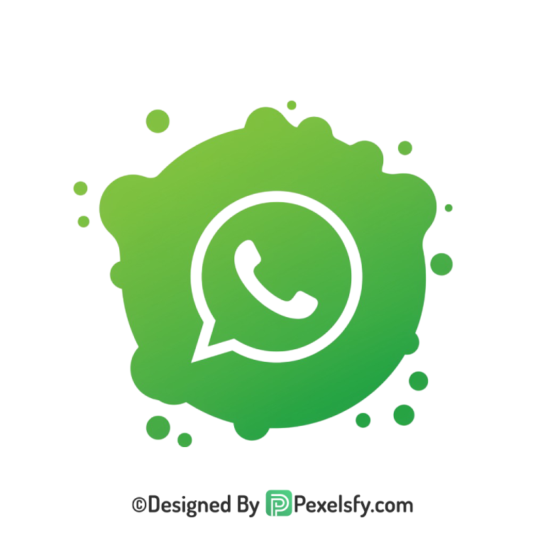Colorful Splash WhatsApp Logo PNG