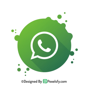 Bold Splash WhatsApp Logo PNG