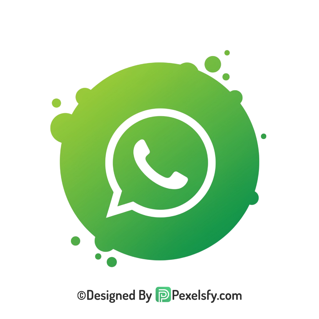 Iconic Splash WhatsApp Logo PNG